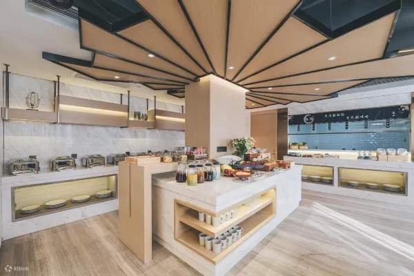 Hotel restaurant environment display map